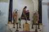 St Galgano at the altar, Chiusdino, Tuscany IT