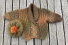 Aida's jacket, finished in lockdown. She will have to grow into it!
