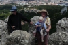 We reached the Royal Tower of the Climbing the walls of the 12th Century Moorish Castle, Sintra PT