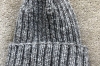 Bruce's beanie with Ronaldshay wool - a little bit prickly. Sandringham