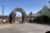 Drive past view of the infamous Dartmoor Prison, UK