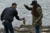 Fishing. A walk around Laguna da Busa (lake) EC