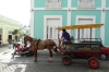 Horse drawn taxi in Cienfuegos CU