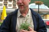 Denis and an edelweiss, Zermatt CH