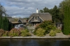 Best of the houses on the Bure River, Norfolk UK