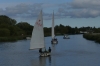 Bure River and Wroxham Broads, Norfolk UK