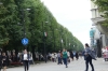 Laisvės Alėja, the longest walking street in Europe (west end), Kaunas LT