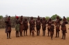 Clapping and dancing. Katenda Himba Village, Toko Lodge, Namibia
