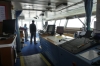 Inside the Bridge of MS Expedition while crossing the Drake Passage AR