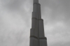Burj Khalifa during a dust storm - world's highest building, Dubai AE