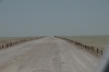 The road out to the Etosha Pan lookout, Namibia