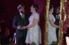 Cutting the cake