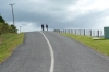 Bruce and our Canadian-Indian friend on Church Bay Road, Waiheke Island, Auckland NZ
