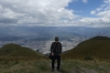 View over Quito from Mirador de Paso, Cruz Loma, EC