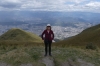 View over Quito from Mirador de Paso, Cruz Loma, EC