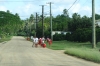 School children walking home in Tonga (video attached)