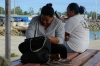 Waiting for boats at the ferry terminal, Nuku'alofa, Tonga
