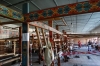 Hand weaving thread-died silk, Silk Factory, Margilon UZ