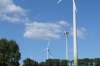 Wind farm, west of Millau. Spot Thea. FR