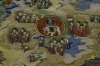 Painted walls displaying life of Buddha, Daejeokwangjeon, Gayasan Haein Temple, South Korea