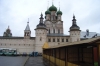 We arrived early, the Kremlin in Rostov-Veliky wasn't taking visitors yet and the market stalls weren't open, and it is cold and wet.  Ho hum - touring in Russia.