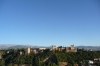 Alhambra from the Albaicin neighbourhood, late afternoon, Granada ES