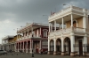 Colourful houses and dark sky, Granada NI