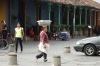 Typical Nicaraguan women carrying her wares, Granada NI