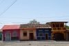 Colourful houses in Granada near La Polvora Fort NI