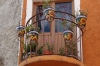 Colourful balcony in Guanajuato