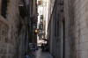 Narrow street in Dubovnik Old City HR