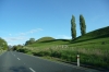 the road from Waitomo to Taupo NZ