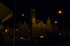 Győr City Hall with moon HU