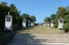Stations of the Cross at the Benedictine Tihany Abbey. Tihany HU