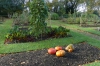 Vegetable garden at Swiss Cottage at Osborne House, Isle of Wight UK