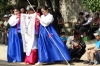 Wedding ceremony in the nobleman\'s house, Korean Folk Village
