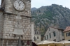 Town Clock Tower in the walled city of Kotor