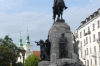 Statue in Pl Matejki, Kraków PL