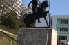 Statue of Gjergi Kastrioti Skanderbeg 'father of Albania', Krujë AL