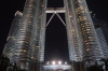 Petronas Twin Towers at night, Kuala Lumpur MY