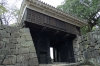 Akazuno Gate (closed gate, keeping out evil spirits) Kumamoto Castle, Japan