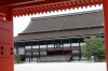Shishinden (throne room) from the Jomeimon Gate, Kyoto Imperial Palace, Japan