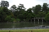 Keyakibashi Bridge and Oikeniwa Garden, Kyoto Imperial Palace, Japan