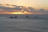 Sunset over Longships, Land's End GB