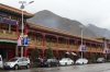 Main shopping street in Xaihe, Tibet