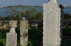 Graveyard. Hala Sultan Tekke (18th Century, renovated 2001-2005), Larnaca CY