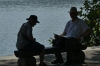 Bruce and Denis on Mainau Island DE