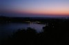 Village of Frascati, overlooking the lights of Rome IT