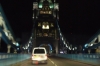 Tower Bridge, London at night GB
