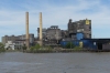 Domino Sugar Mill from the Natchez Paddle Steamer, New Orleans LA USA